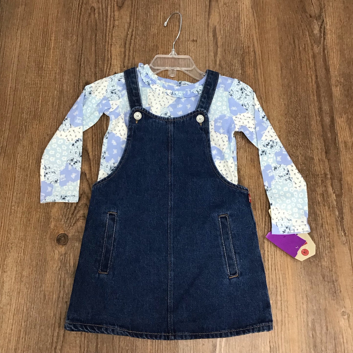 NEW Levi Kids Size 2T Two Piece Outfit