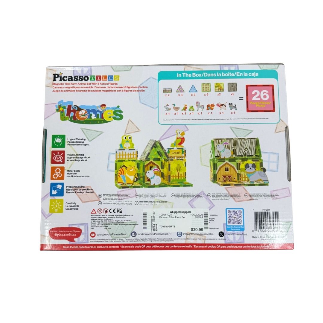 Picasso Tiles Farm Set