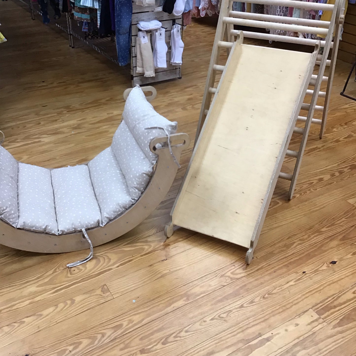 Good Jevas Wood Activity Set This Item Can NOT Be Shipped - Local Pickup Only