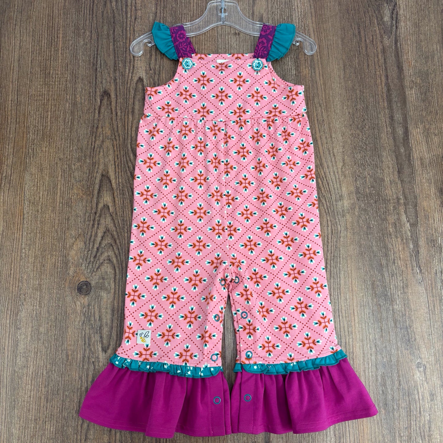 Wild Flowers Infant Size 18 Month Casual Romper
