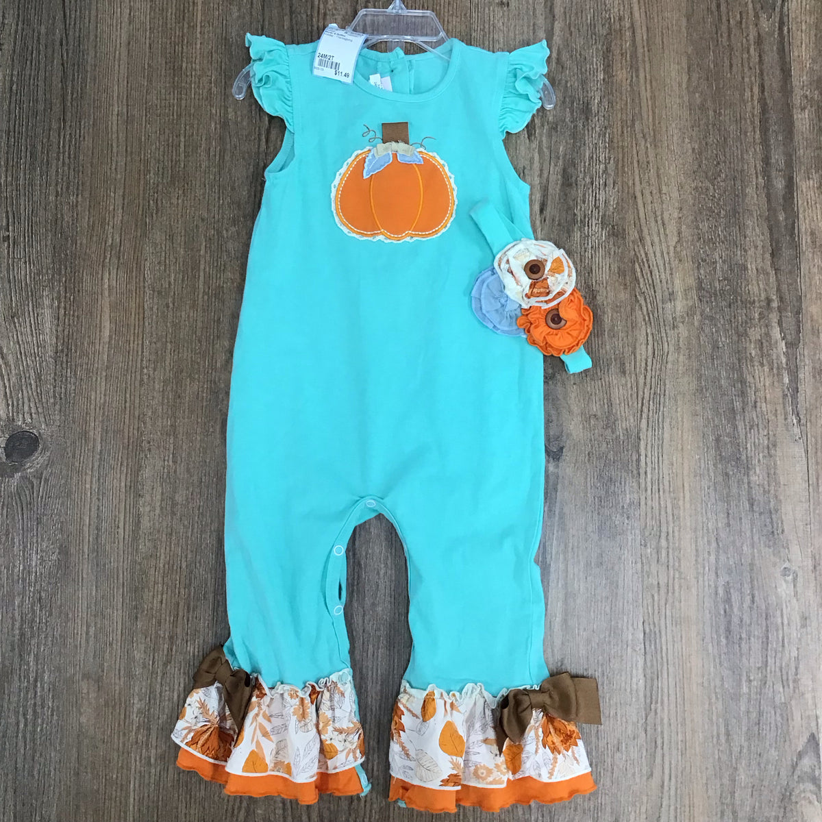 Ricrac & Ruffles Kids Size 24M/2T Romper