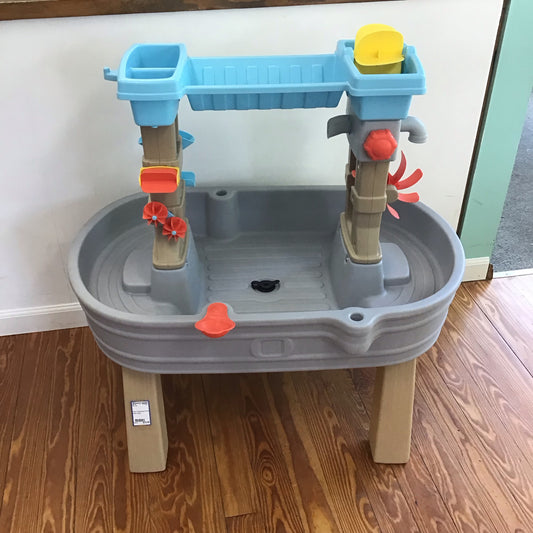 Rain Shower And Flow Water Table