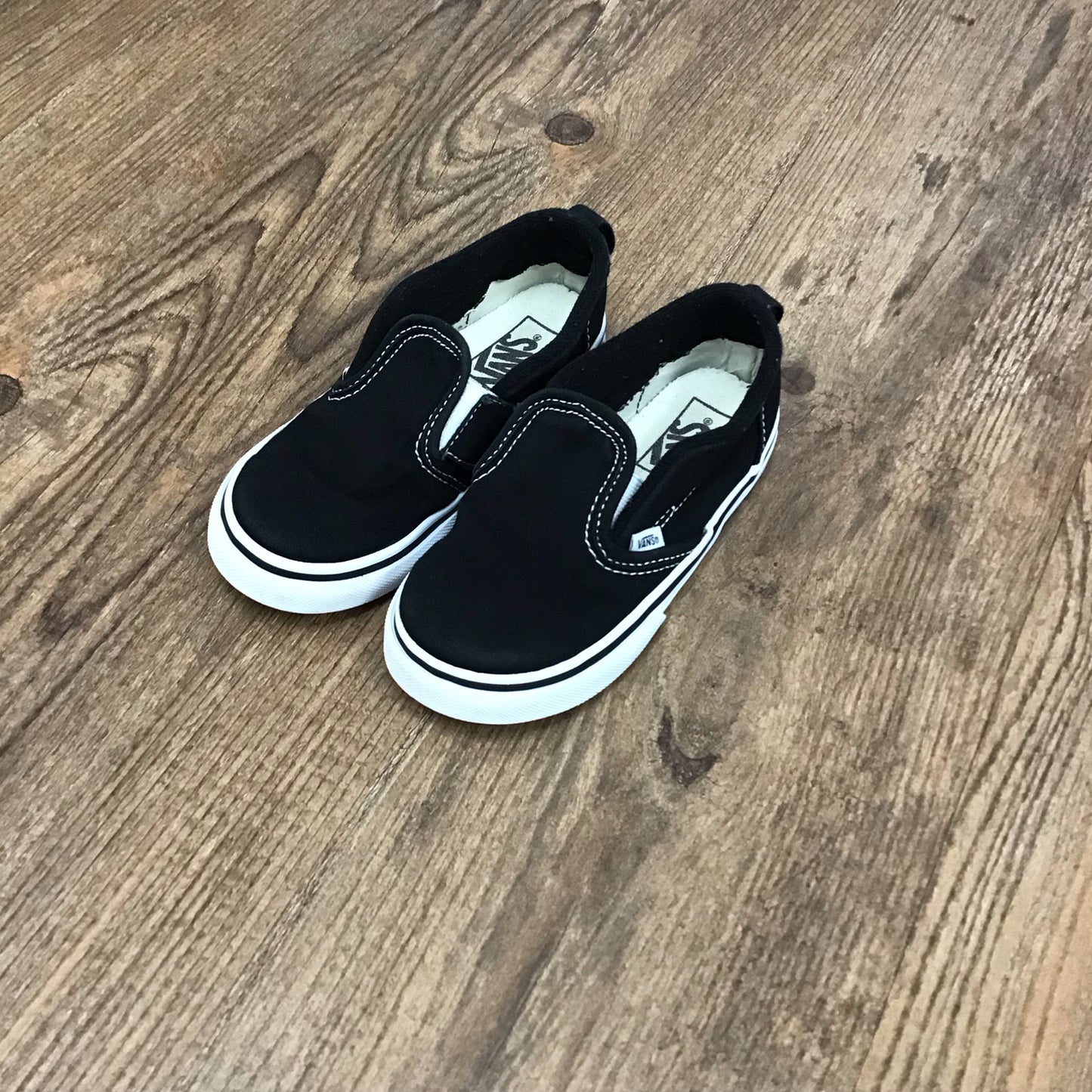 Vans Slip On Velcro Shoes Size 9