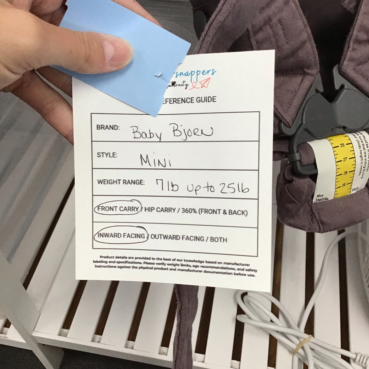 Mini Bjorn-this Item Does NOT ship