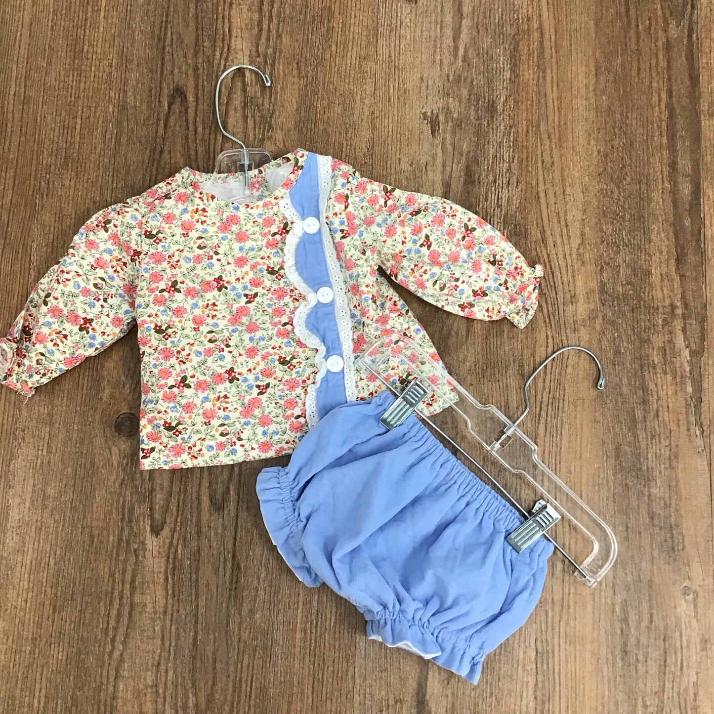 Infant Size 3 Month Cecil and Lou Outfit 2 Piece