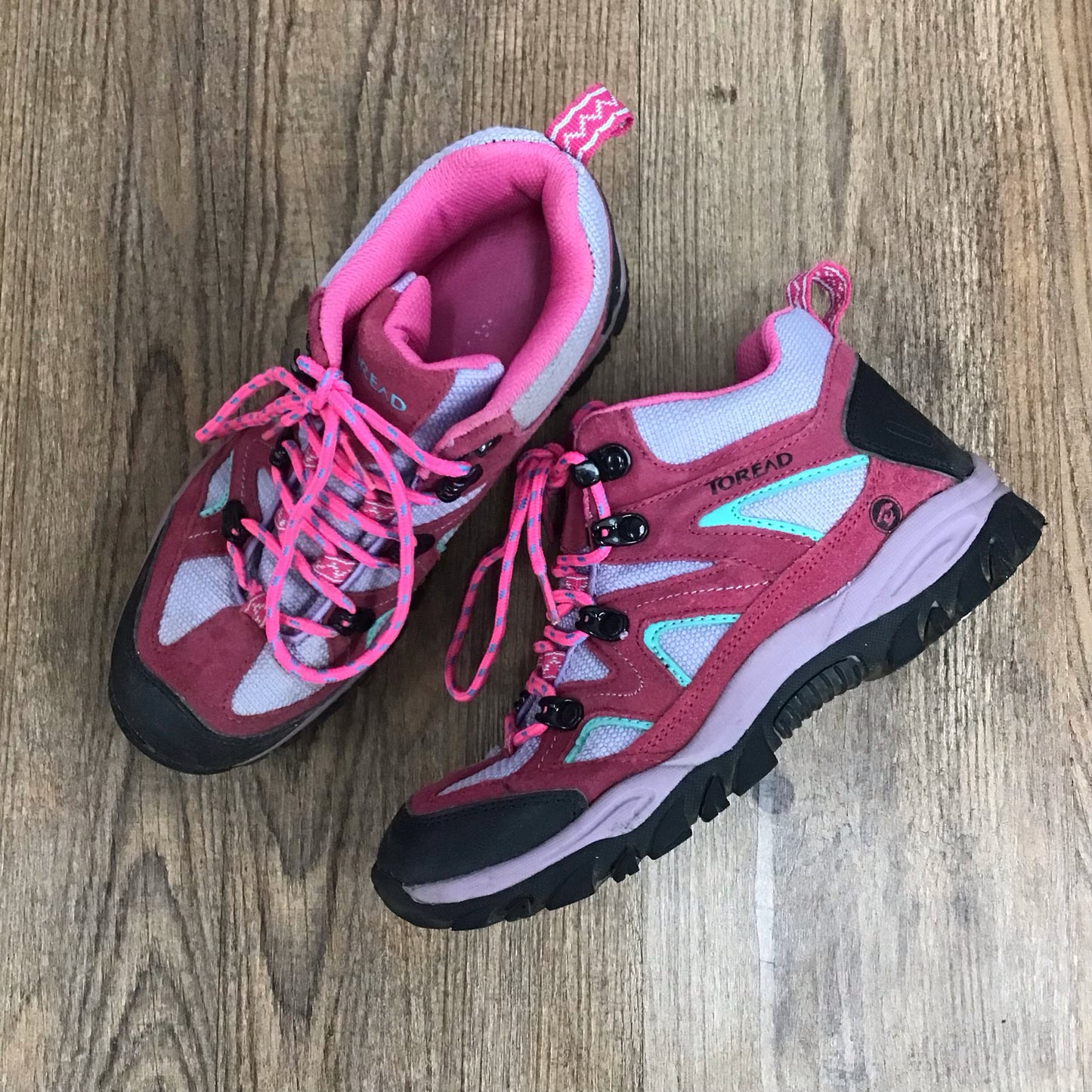 Toread Kids Shoe Size 4 Youth Hiking Shoes