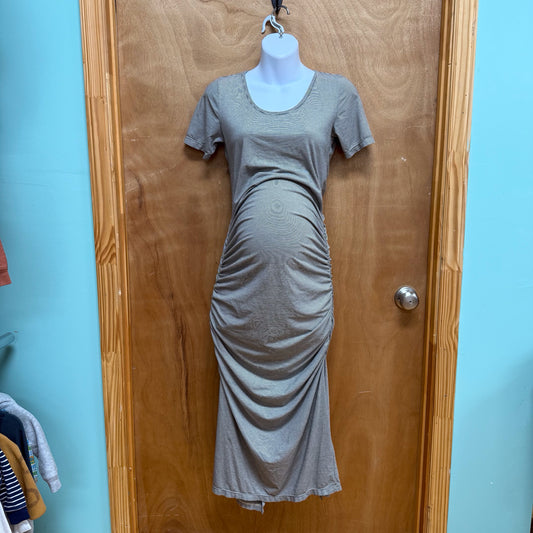 NOM Maternity Size Large Maxi Dress