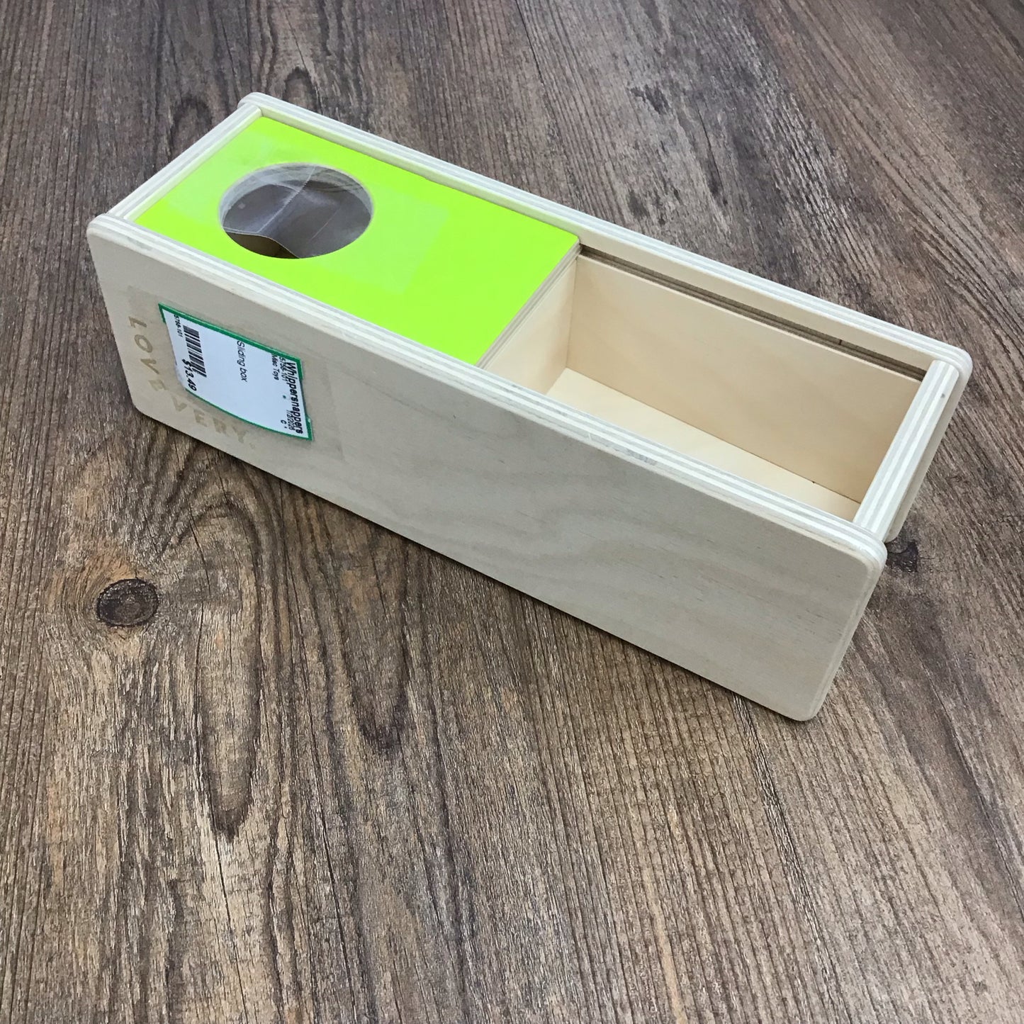 Sliding box-Lovevery-this item does NOT ship