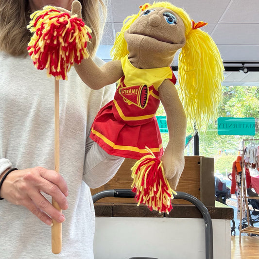 Melissa & Doug Cheerleader Puppet