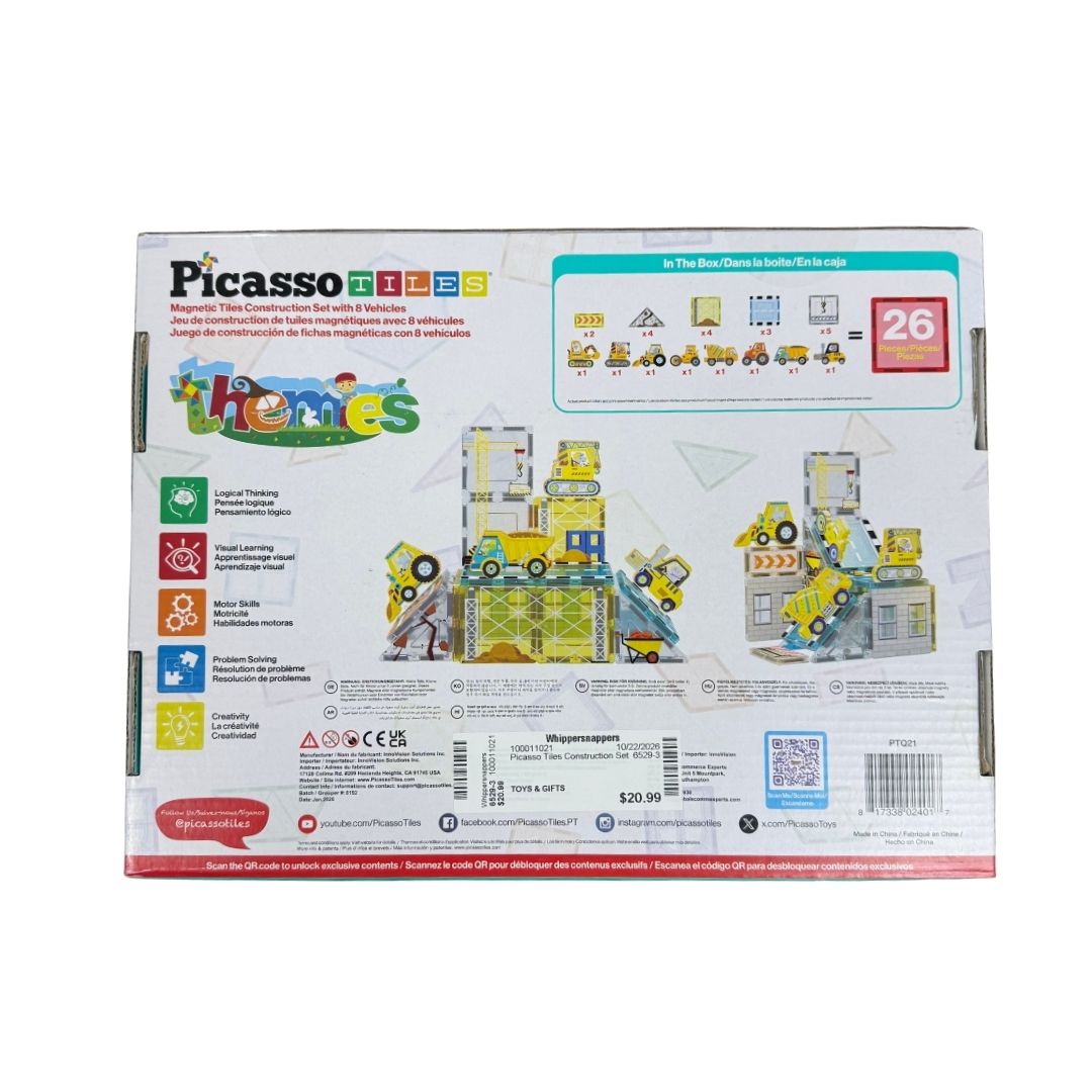 Picasso Tiles Construction Set