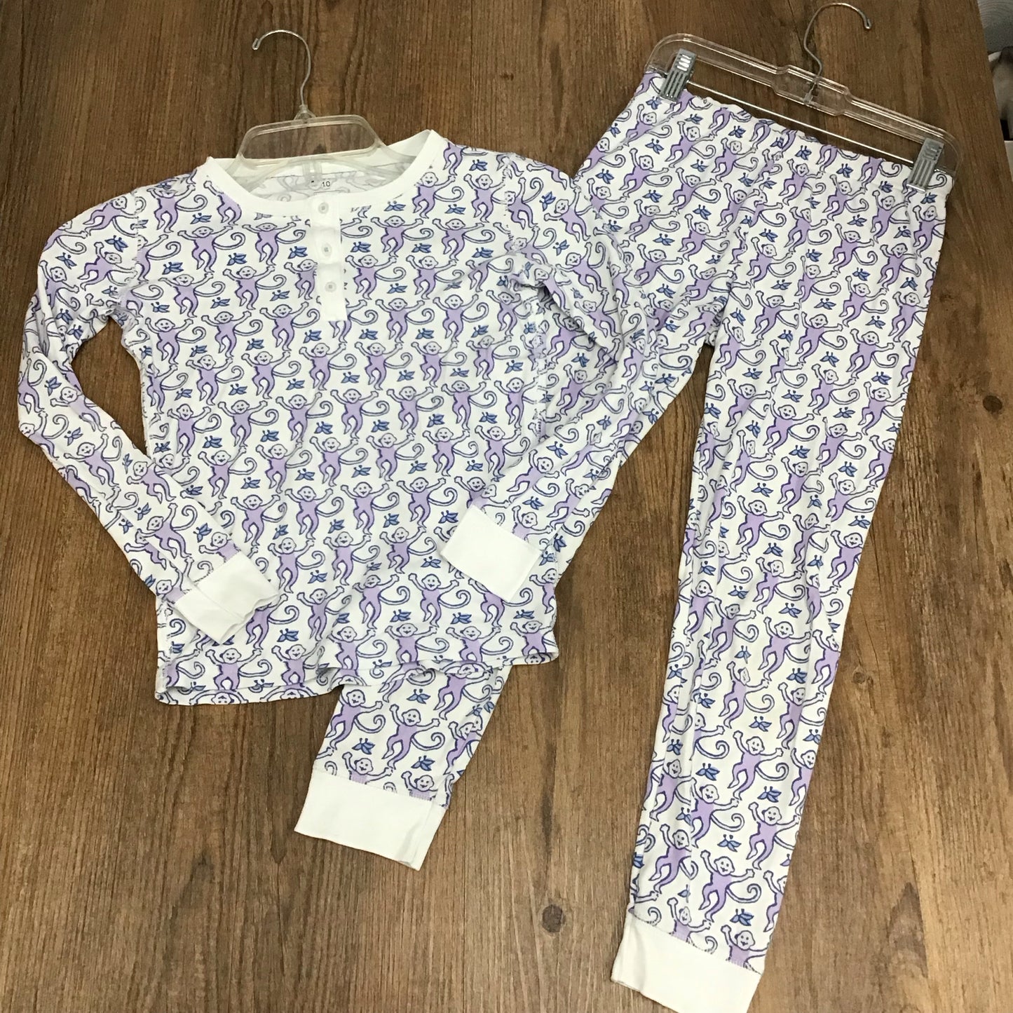 Roller Rabbit Kids Size 10 Pajamas 2 piece