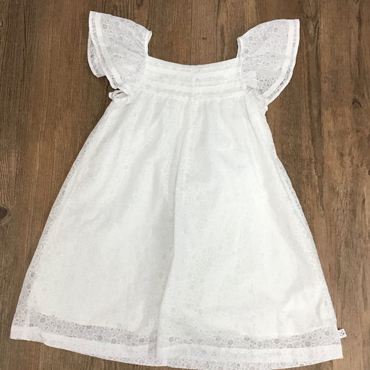 Sergent Major White Floral Dress Size 10