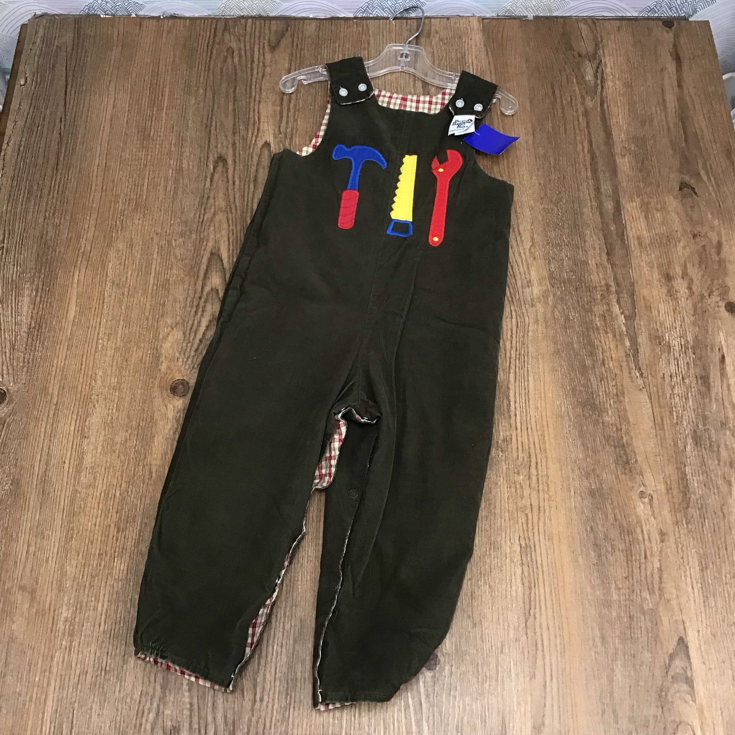 Bailey Boys Kids Size 3T Longall Reversible - Tools & Tractor