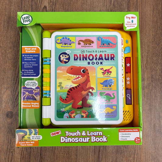 Leap Frog Touch & Learn Dinosaur Book