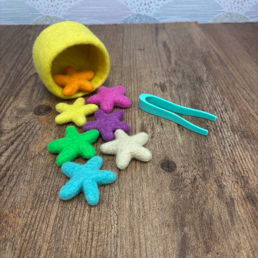 Lovevery Felt Star Pincher Toy