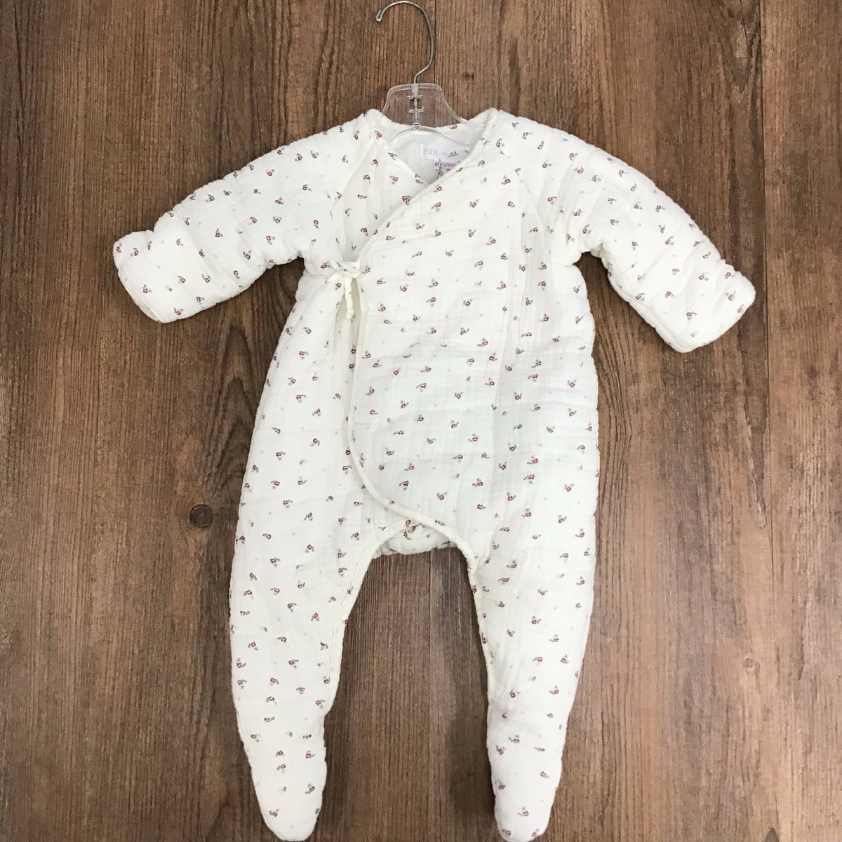 Zara Infant Size 6-9 Month Fuzzy Snowsuit