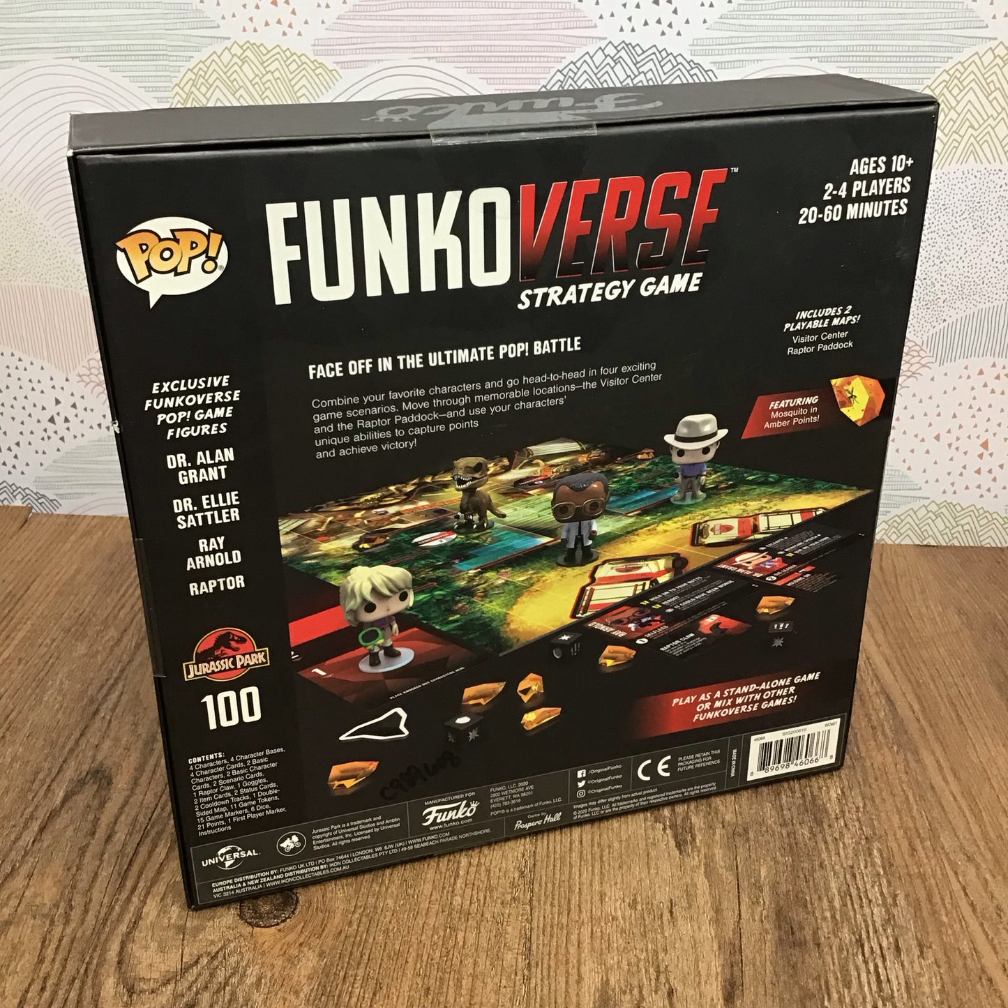 Funkoverse Jurassic Par NEW