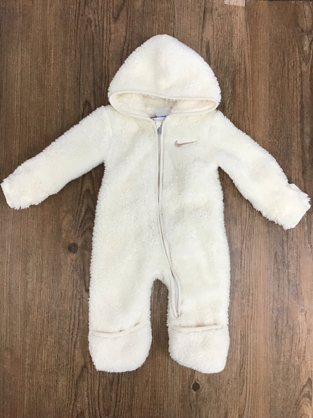 Nike Infant Size 6 Month Fuzzy Snowsuit