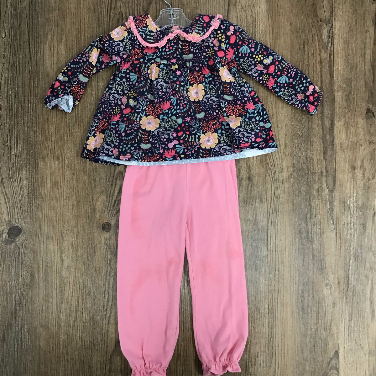 Stitchy Fish Kids Size 2T Two Piece Outfit