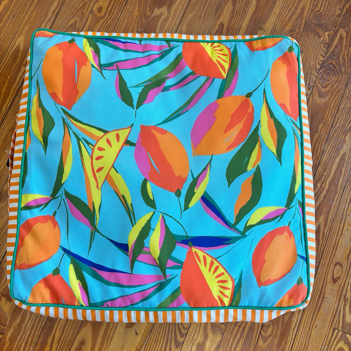 Tabitha Brown Floor Cushion Indoor/Outdoor