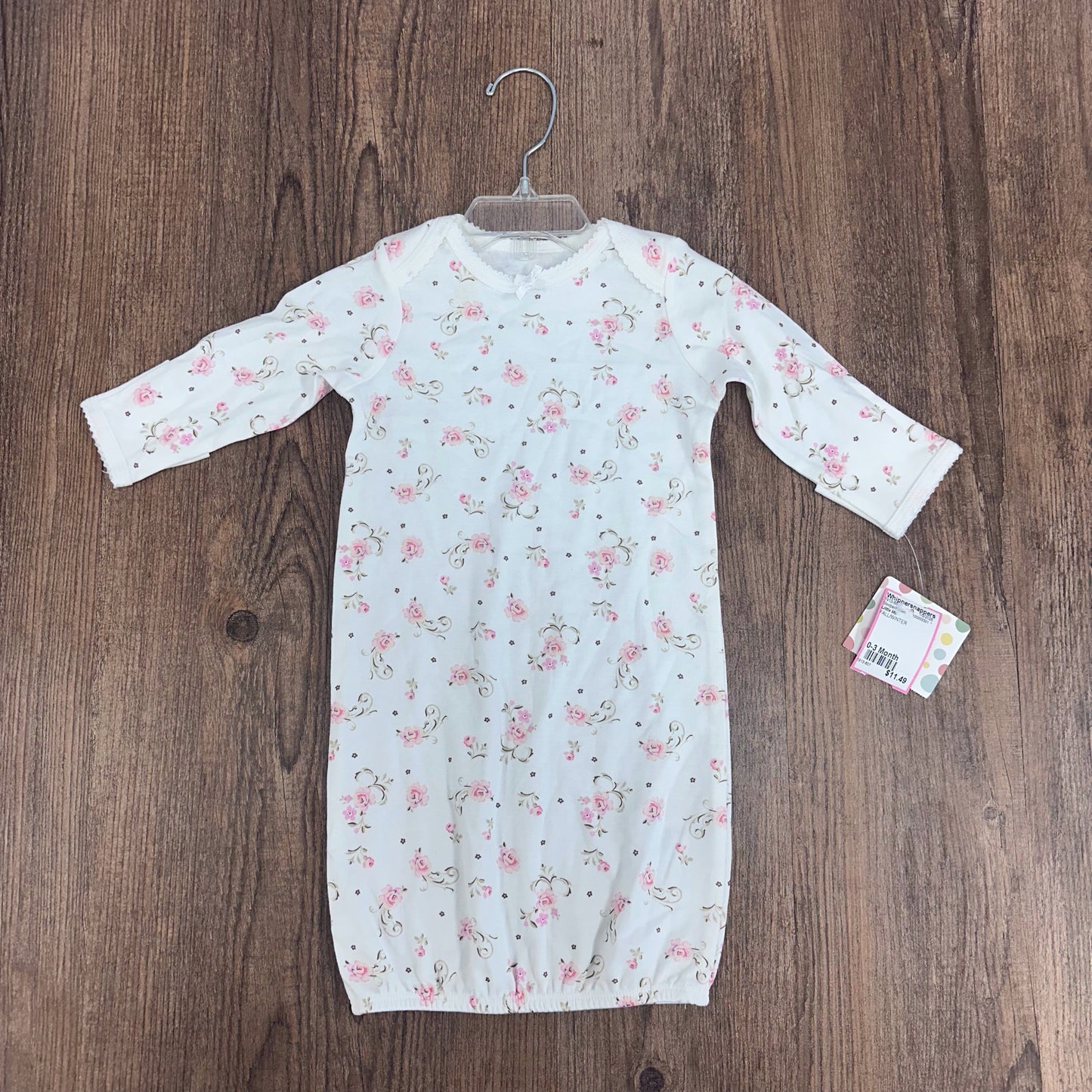 Little Me Infant Size 0-3 Month Sleeper/Gown