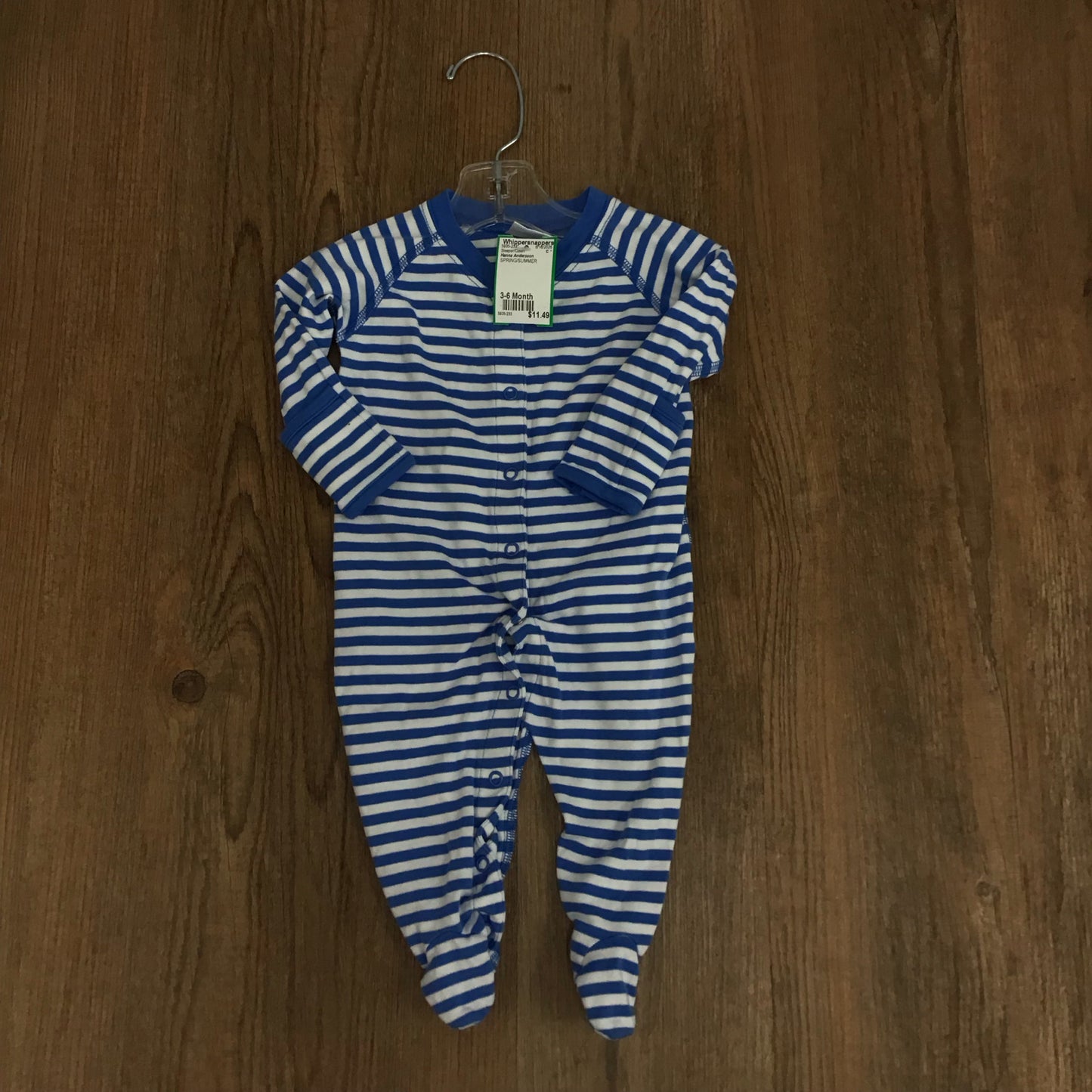 Hanna Anderson Infant Size 3-6 Month Sleeper