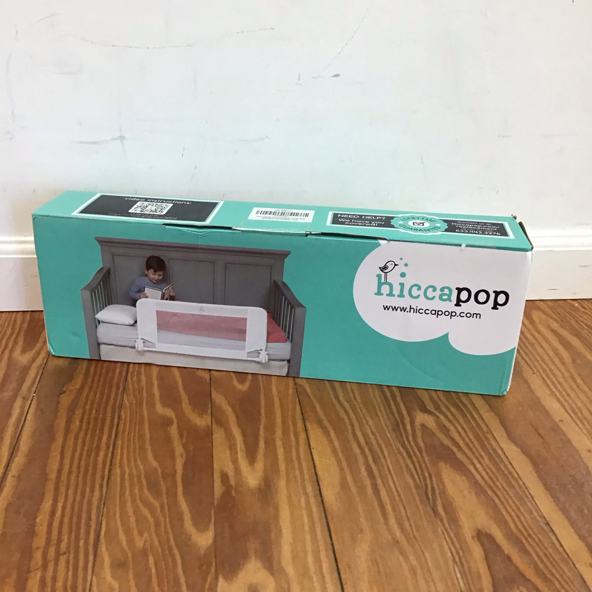 Hiccapop Convertible Crib Safety Rail - This Item Does NOT Ship
