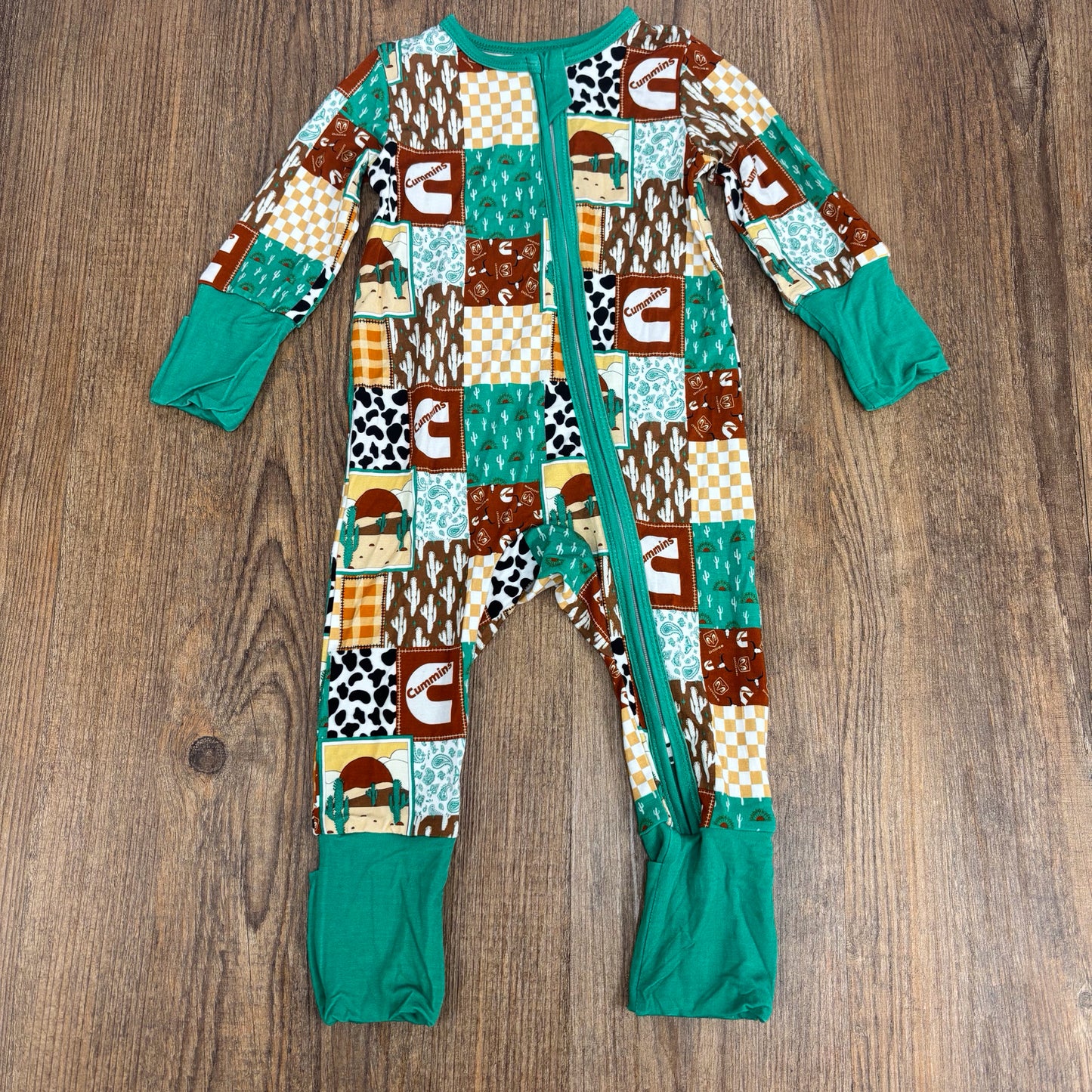 Bamboo Comfy Cactus Size 6-12 Month Sleeper