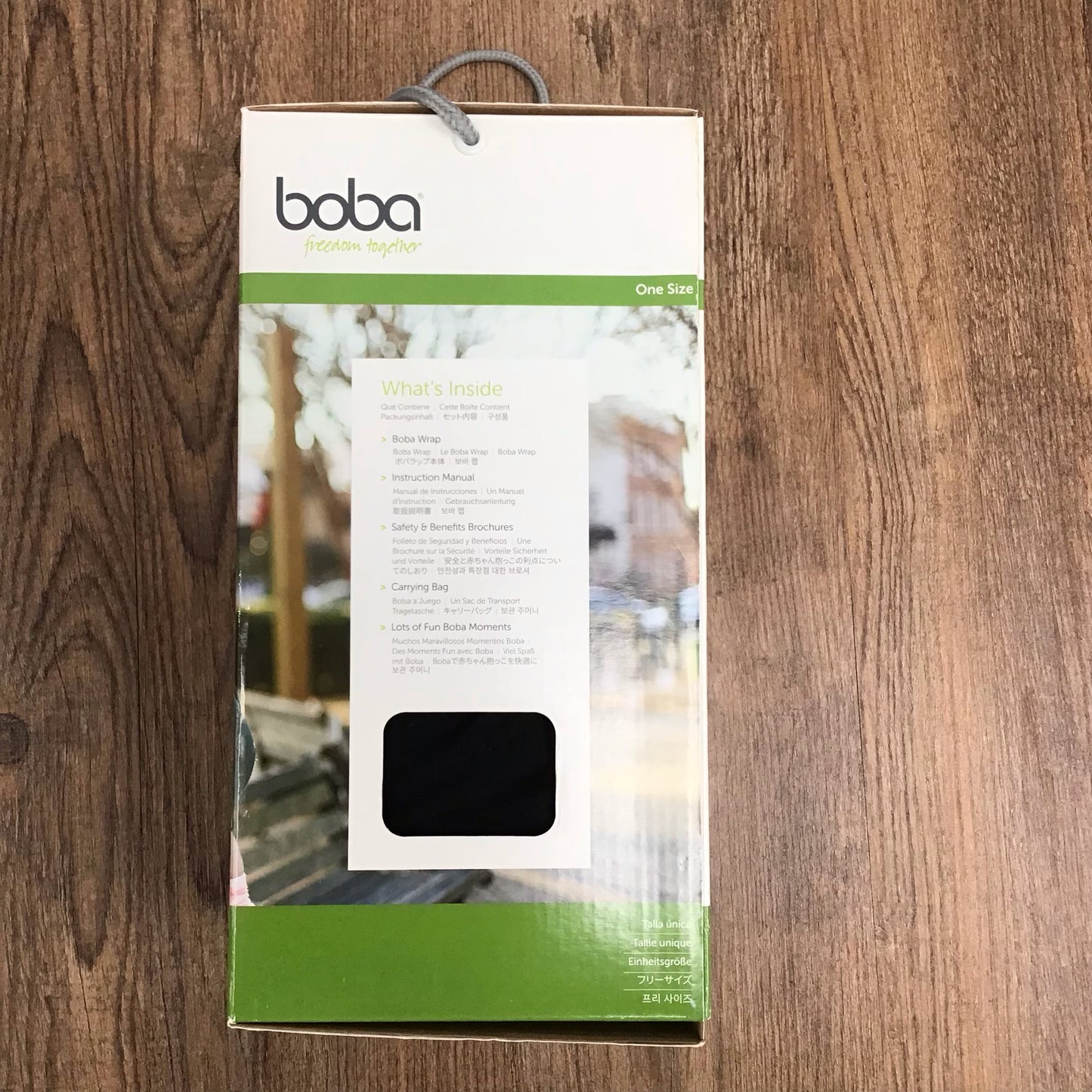 Black Boba Wrap - This Item Does NOT Ship