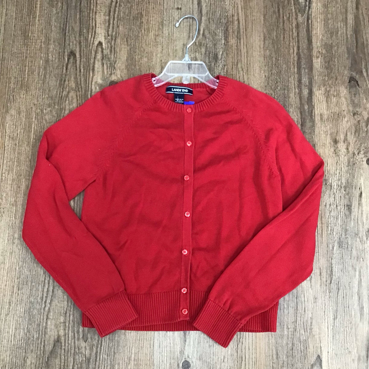 Lands End Kids Size 10/12 Cardigan