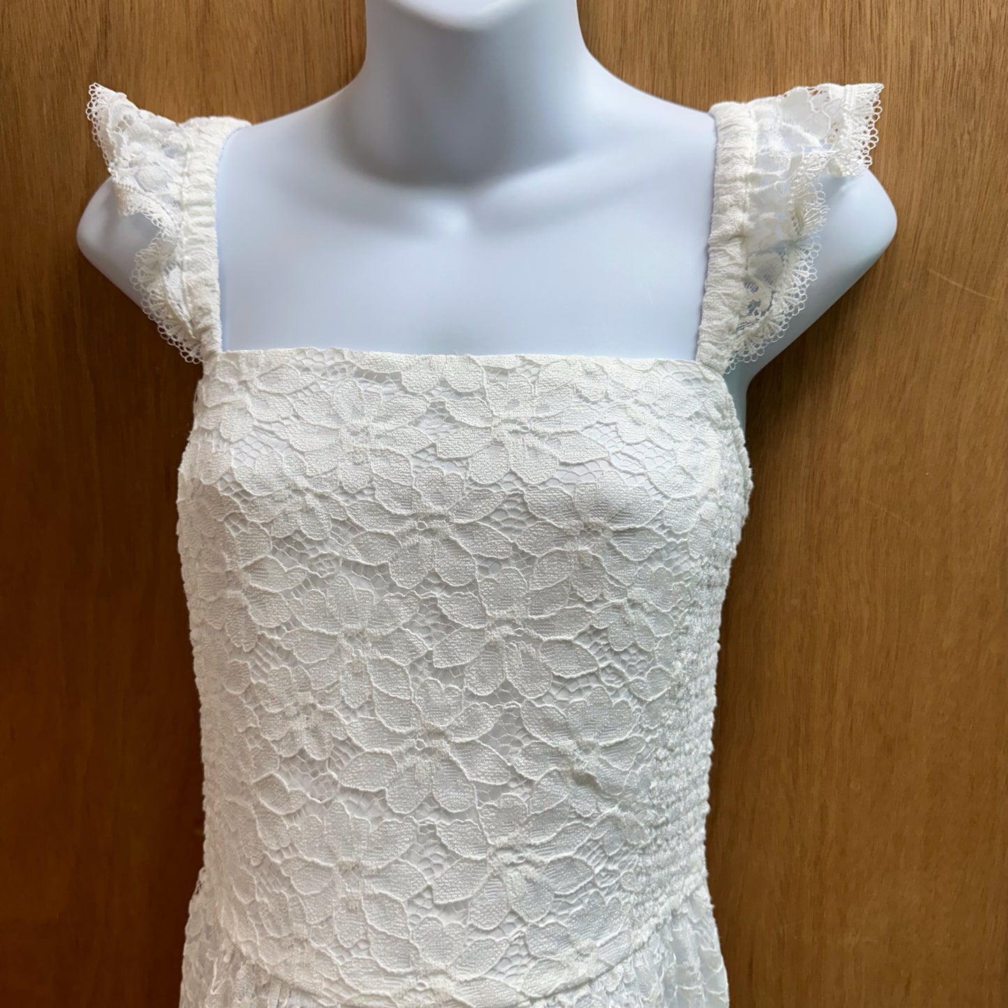 NEW Draper James Size XL Maternity White Lace Dress