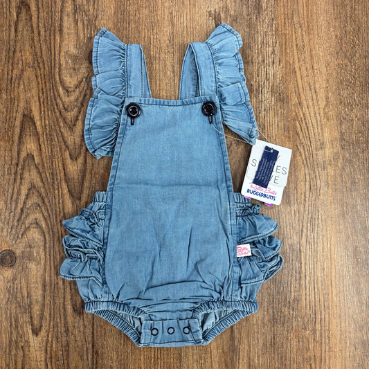 Ruffle Butts Infant Size 0-3 Month Romper