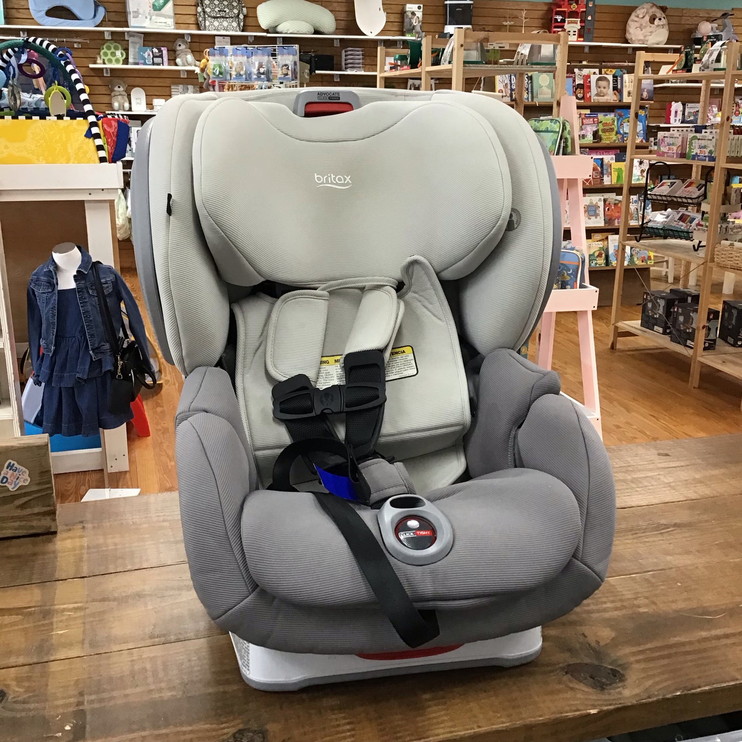 Britax Advocate Click Tight As Is - spots on cover - This Item Does NOT Ship