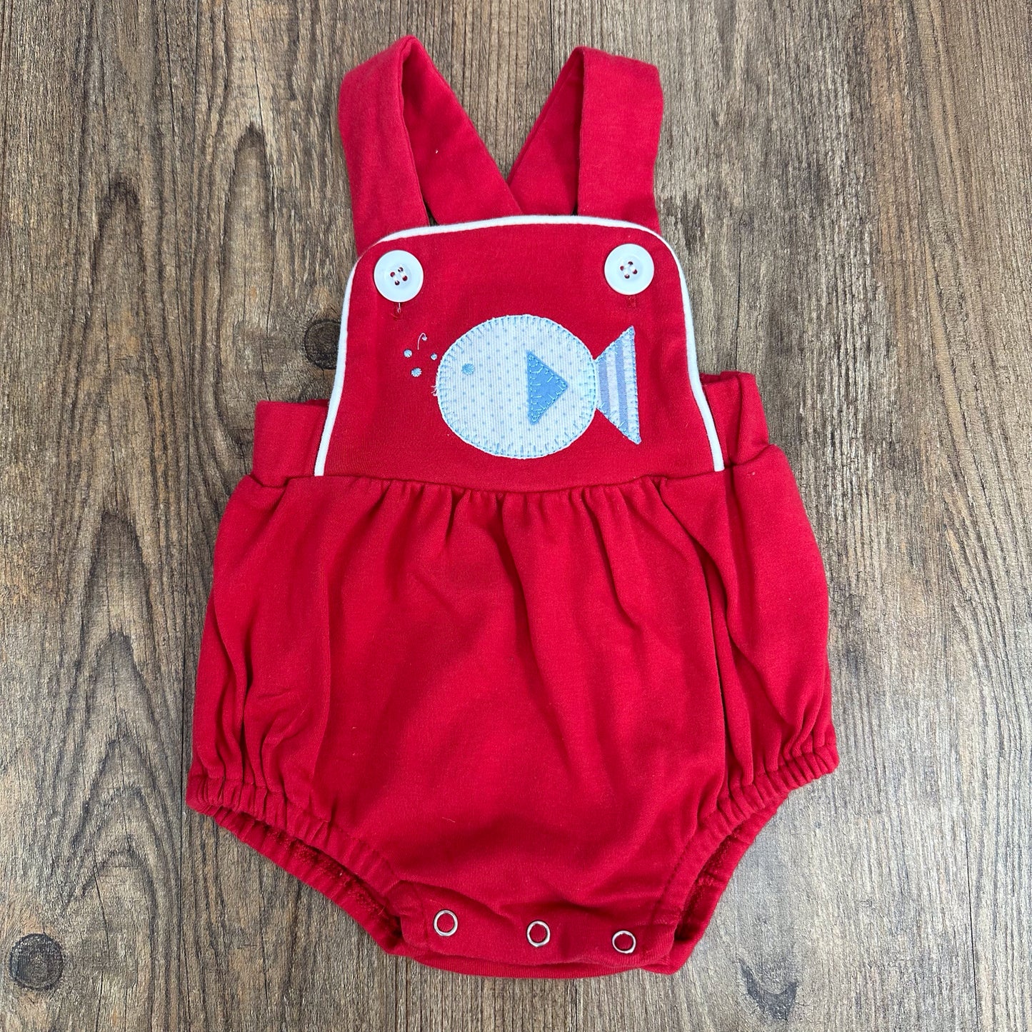 LTC Infant Size 3 Month Fish Casual Romper