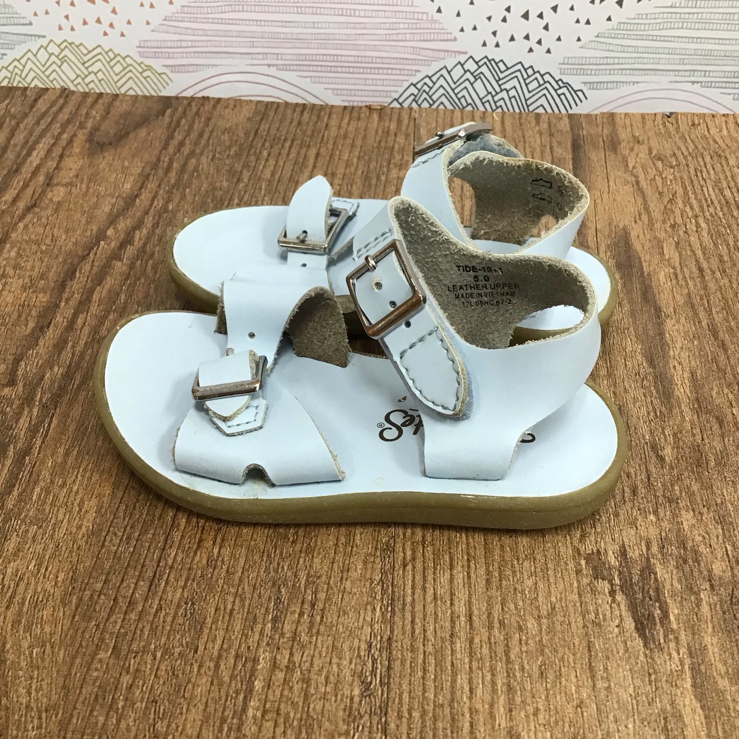 Sun San Surfer Size 5c Baby Blue Sandals
