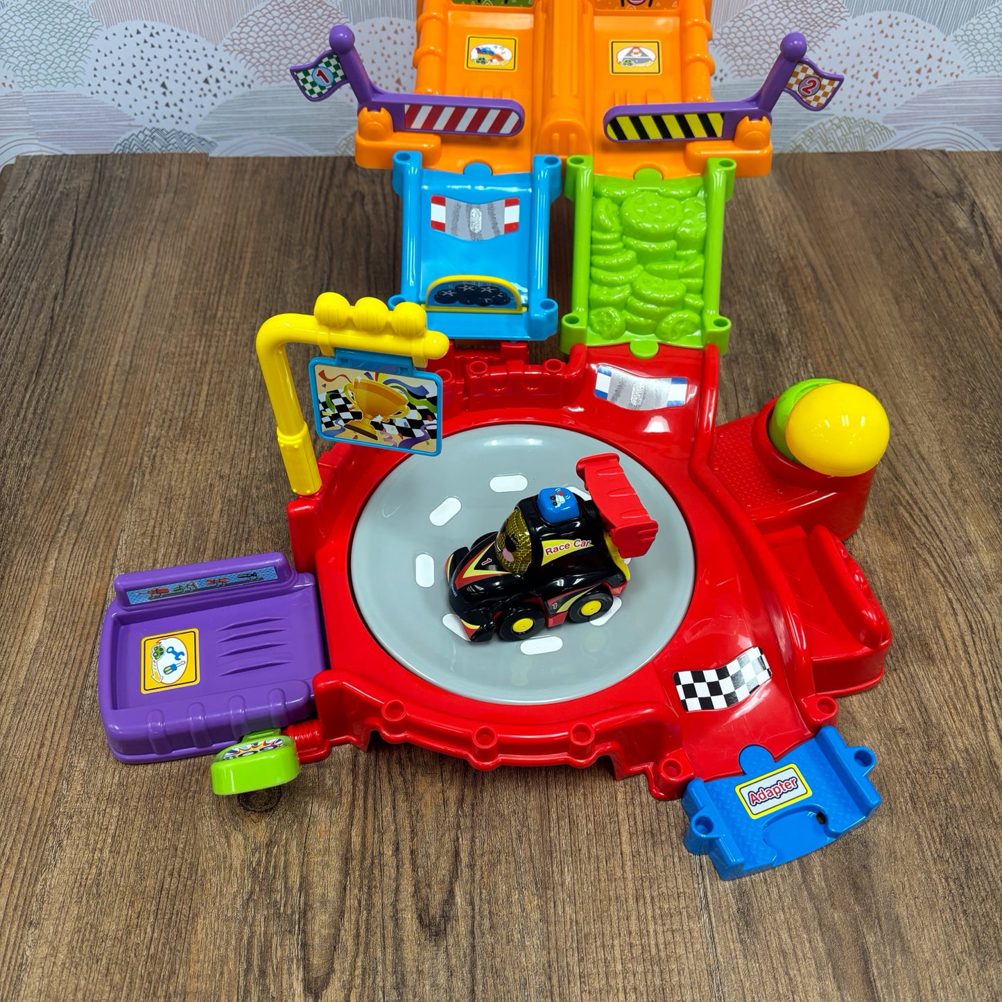 Revved Up Raceway Vtech Playset - This item does not ship