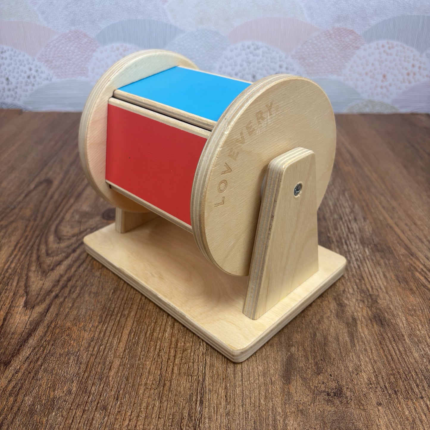 Lovevery Wooden Rainbow Spinner