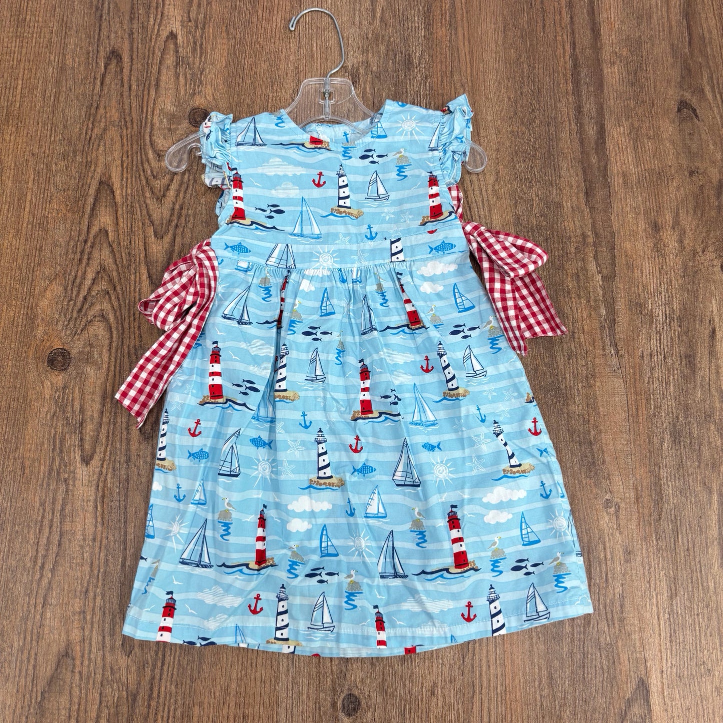Classic Whimsy Kids Size 2T Sailboat Dress