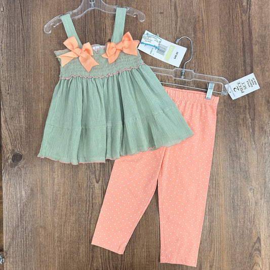Rare Editions Kids Size 4/4T Two Piece Outfit