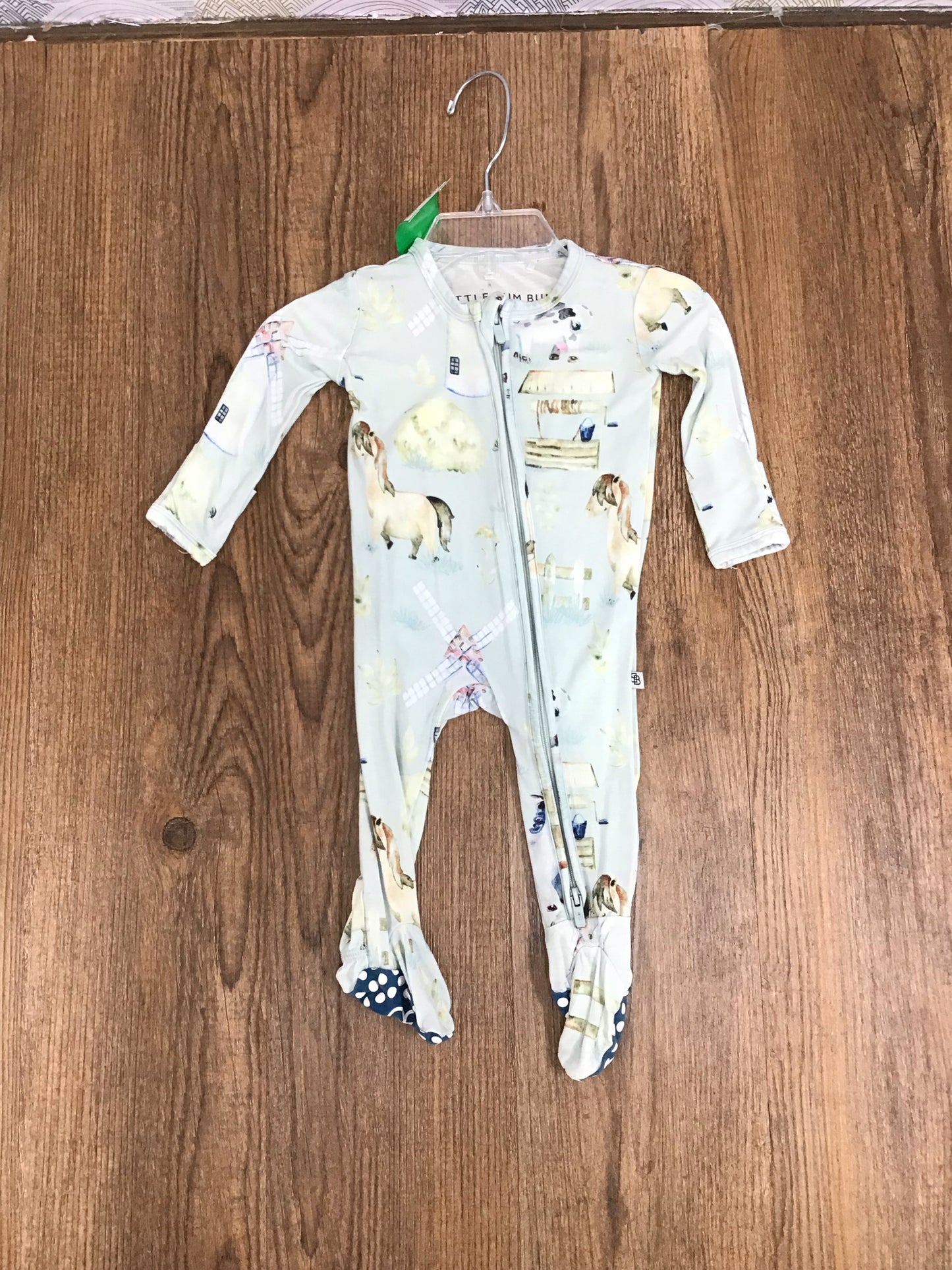 Little Bum Bums Infant Size 0-3 Month Sleeper/Gown