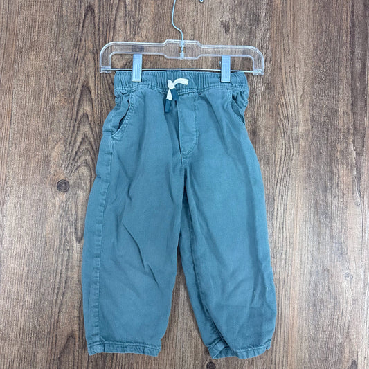 Zara Kids Size 3T Pants Green