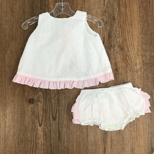 Infant Size 12-18 Month Ruffle Butts Outfit 2 Piece