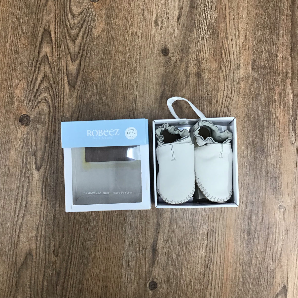 Kids Shoe Sizes 18/24M Robeez Soft Side Leather Shoes