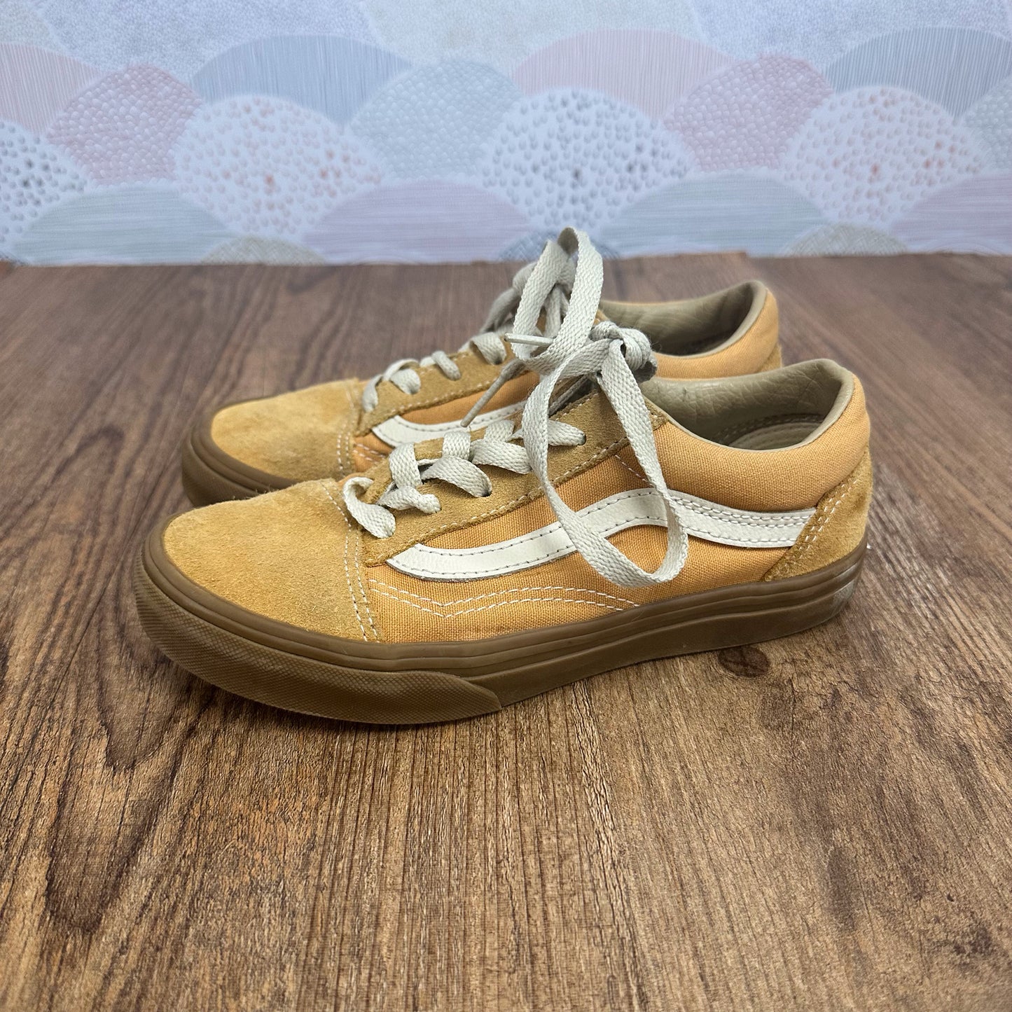 Vans Shoe Sizes 2 Youth Yellow Shoes