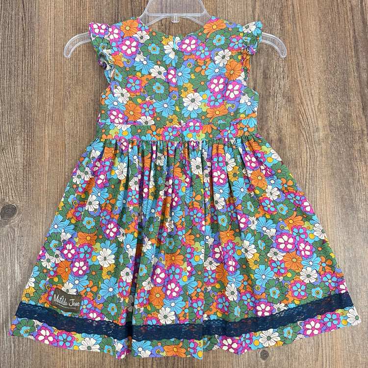 Matilda Jane Kids Size 8 Multicolor Floral Dress