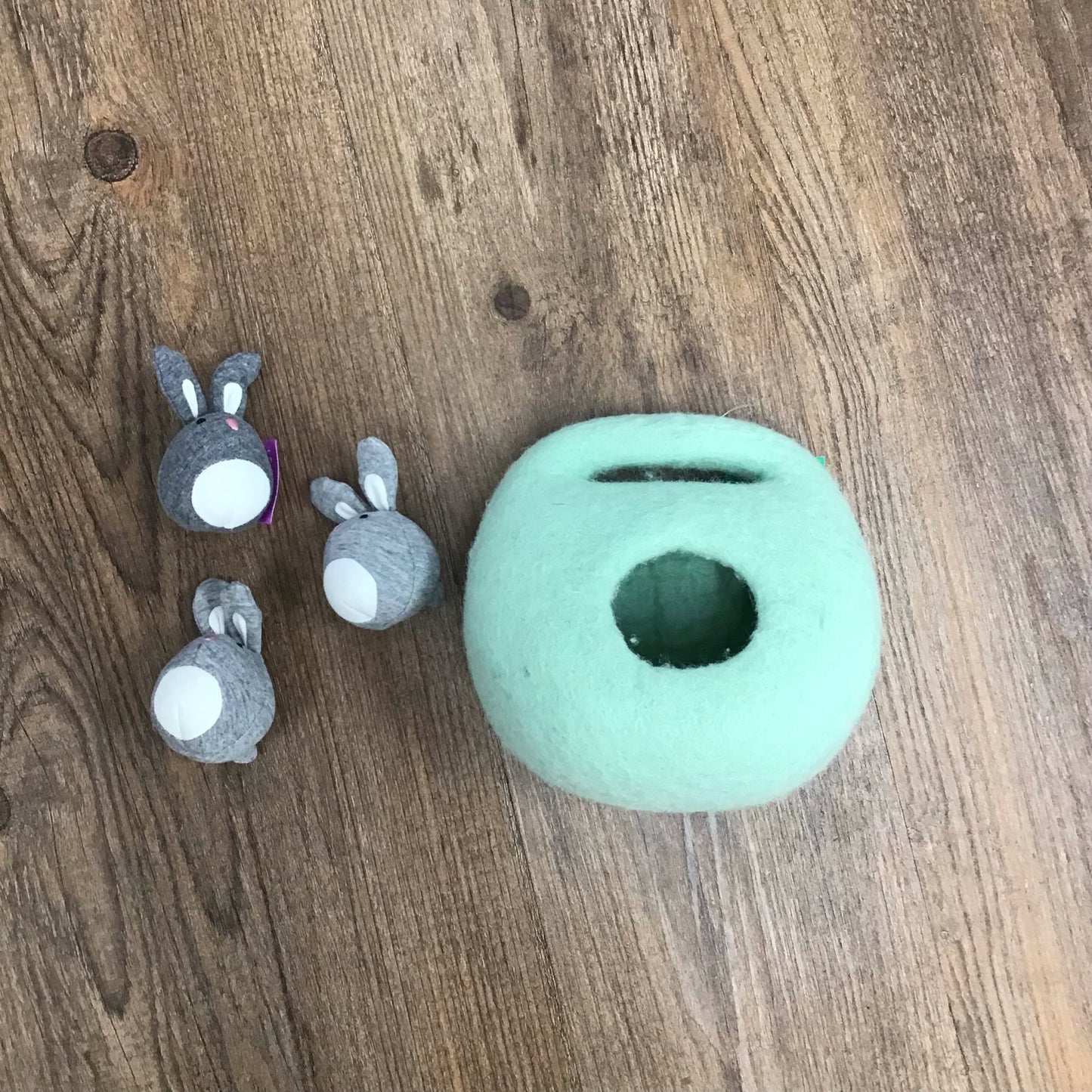 Felt bunnies-Lovevery
