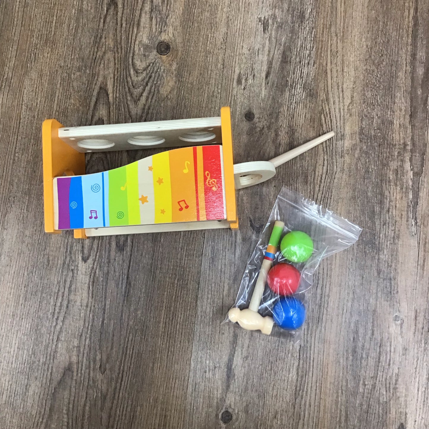 Wood Toys Pound and tap xylophone hape-this Item does NOT ship