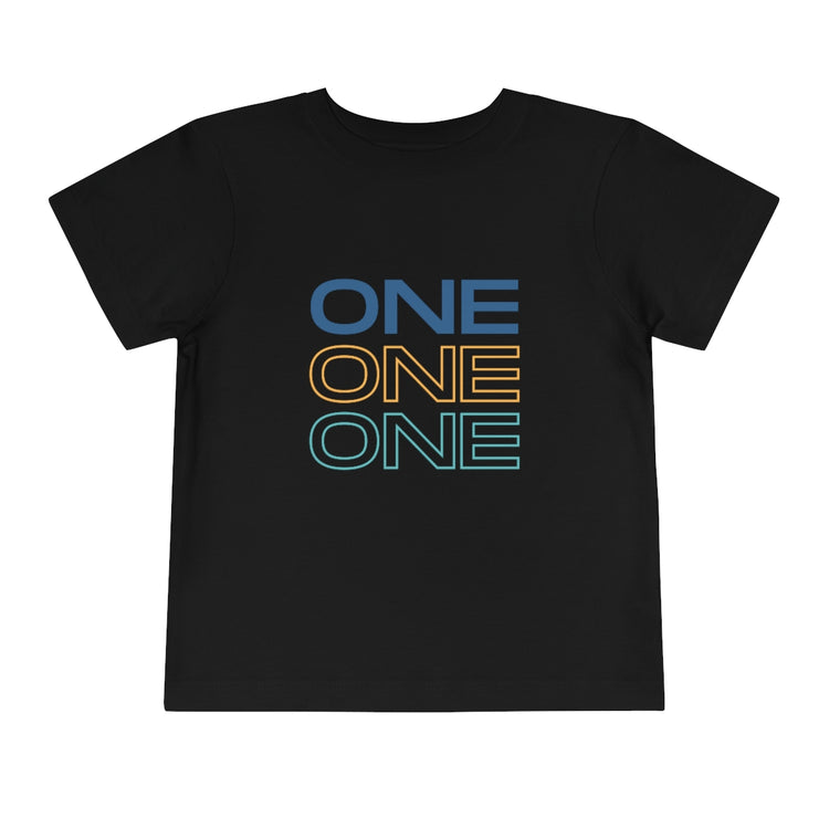 First Birthday Toddler Short Sleeve Tee