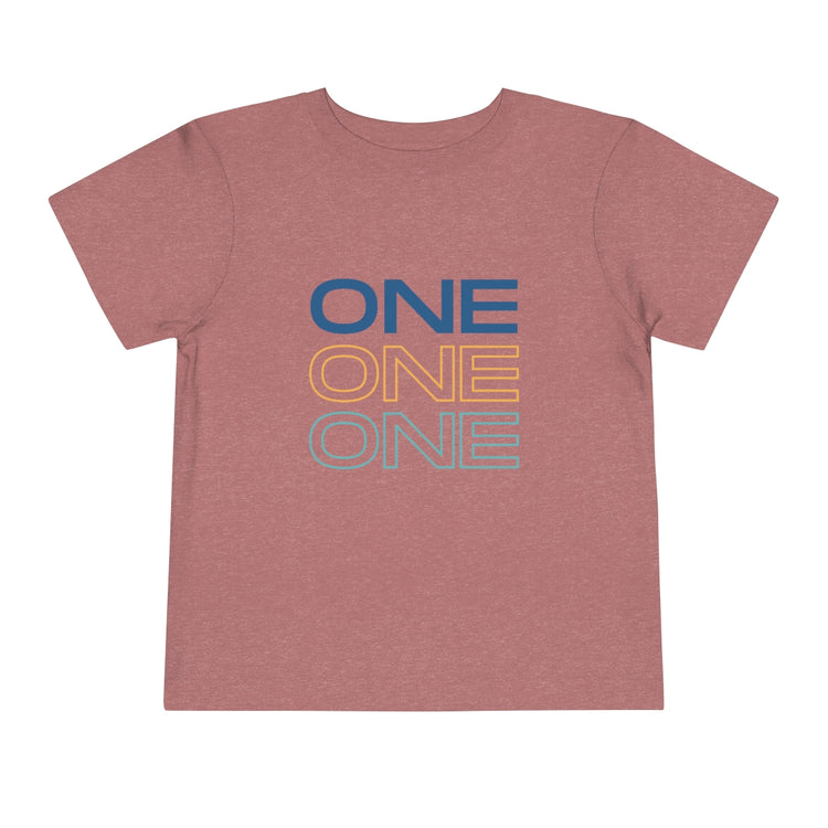 First Birthday Toddler Short Sleeve Tee