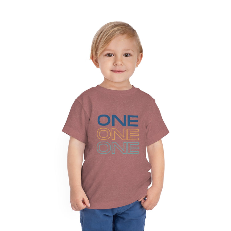 First Birthday Toddler Short Sleeve Tee